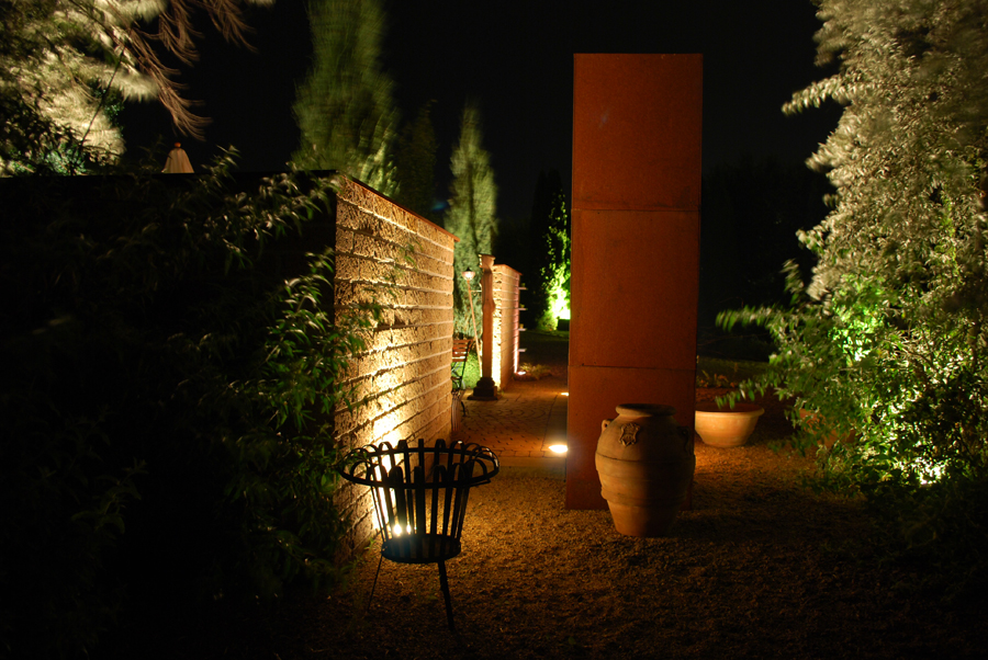 Licht im Garten › Meißner Gartengestaltung GmbH